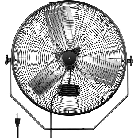 24 Inch Industrial Wall Mount Fan 