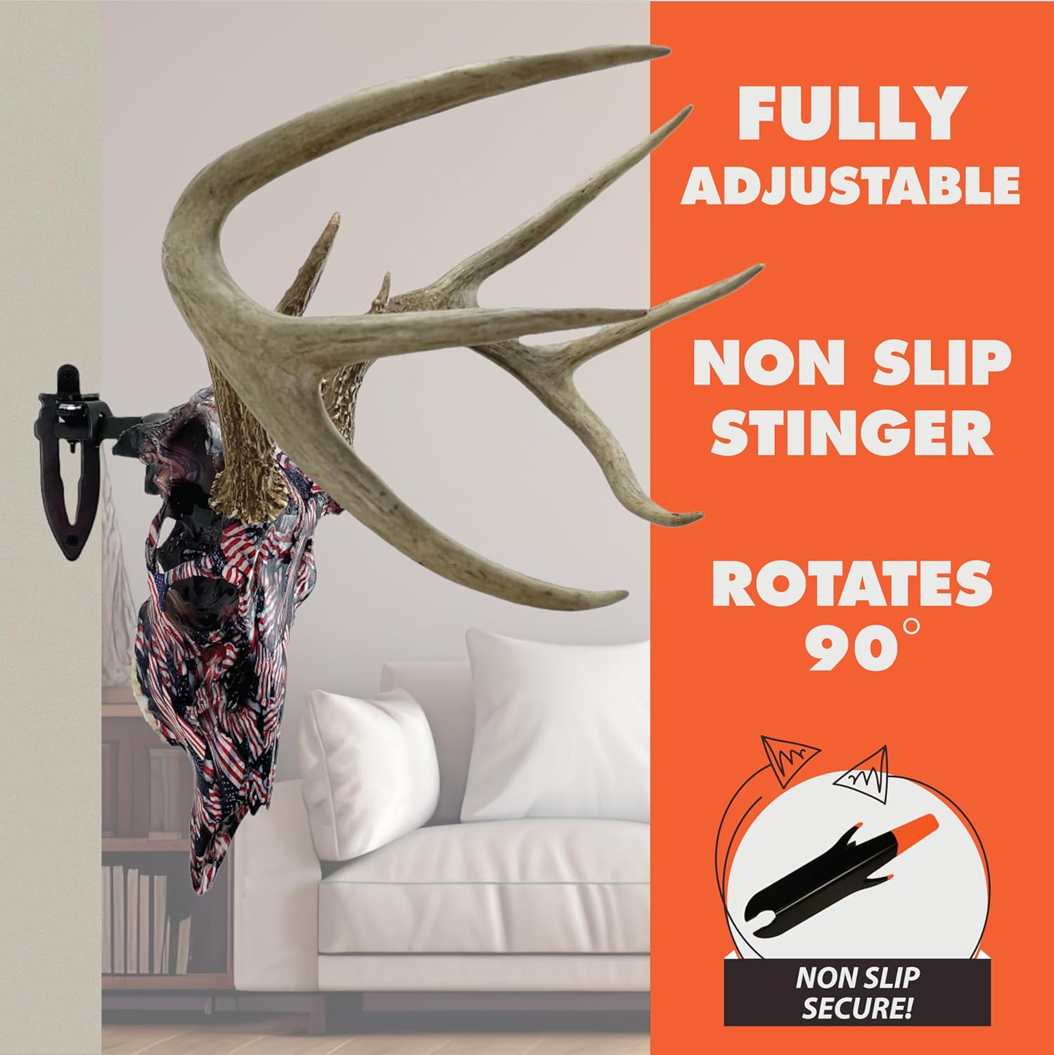Herron Outdoors Skull Mount Archery Style