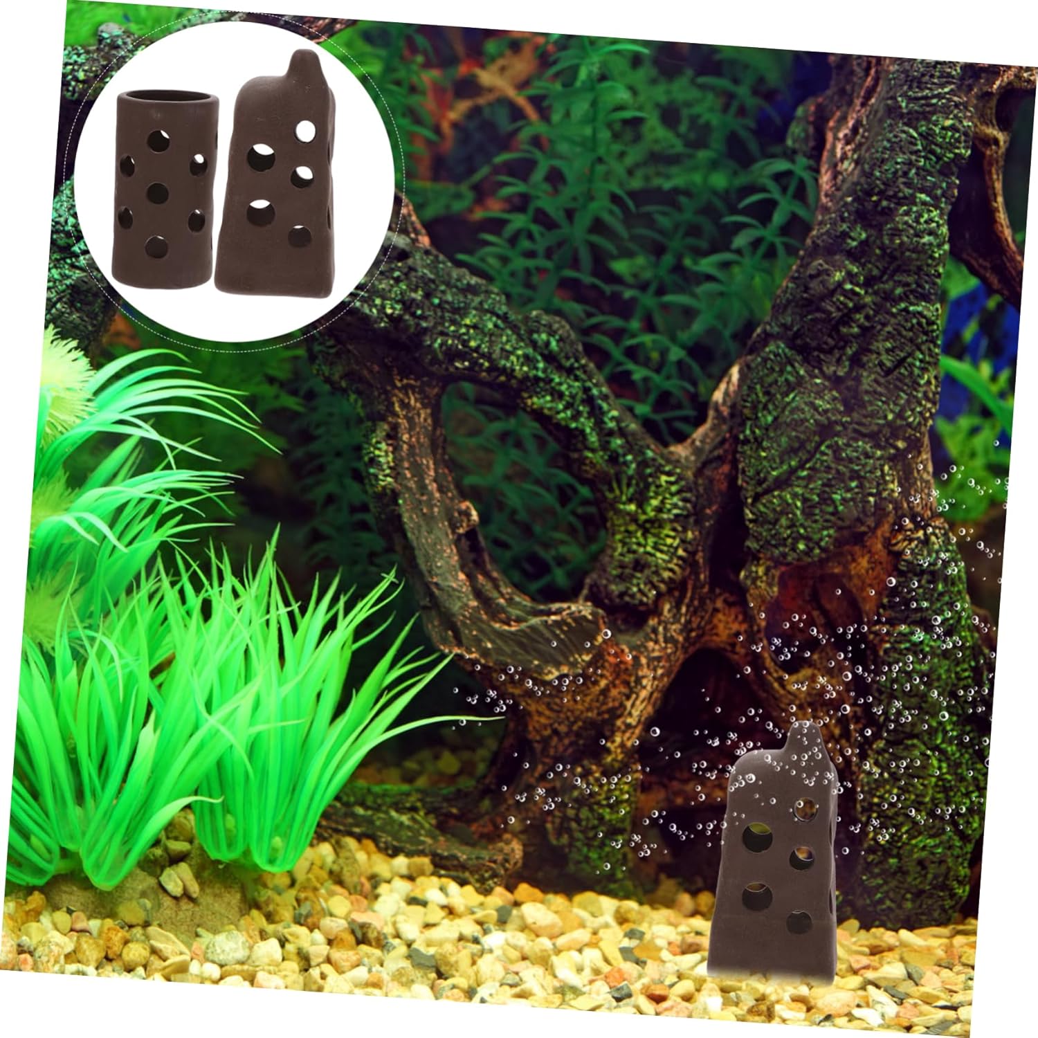 8 Pcs Aquarium Breeding Clay Pot Hermit Crab Fish Tank Decorations Pottery Fish Cave Aquarium Accessories Betta Fish Tank Accessories Aquarium Cave Fish Tank S