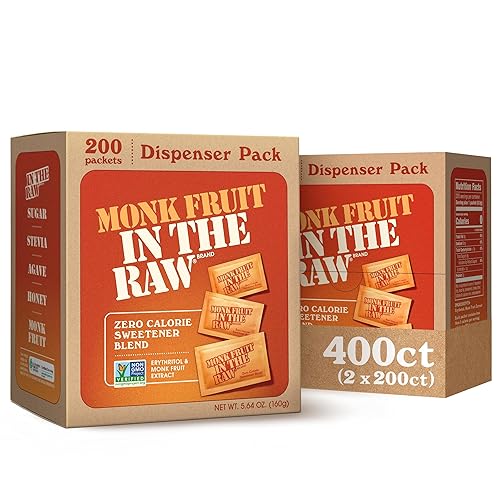 Miniatura 10 de Fruta monje de In The Raw, bolsa de 16 oz dorada para panadería, paquete de 1, endulzante natural de fruta monje con eritritol, sin azúcar