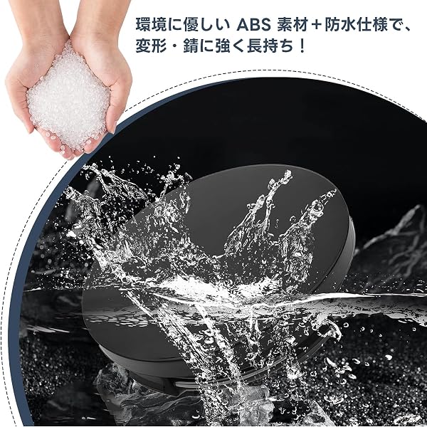 ホイールセンターキャップ 60mm 4個セット 内径 56mm 鉄リング付き 自動車用 取り付けが簡単 ブラック 汎用 センターキャップ ホイールパーツ カスタム - 4