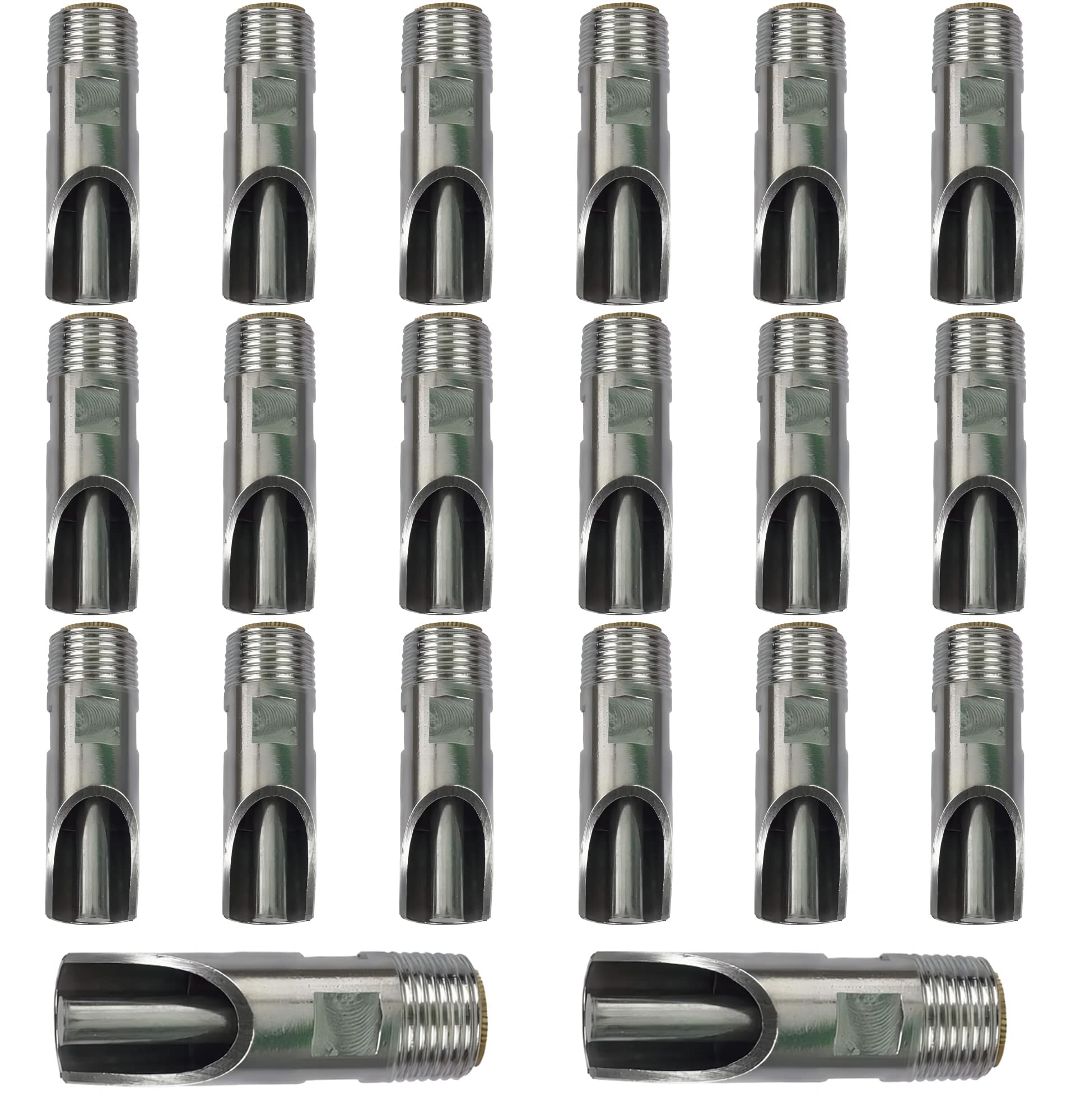 Confezione da 20 bevande automatiche per maialini, in acciaio INOX, 1/2" NPT