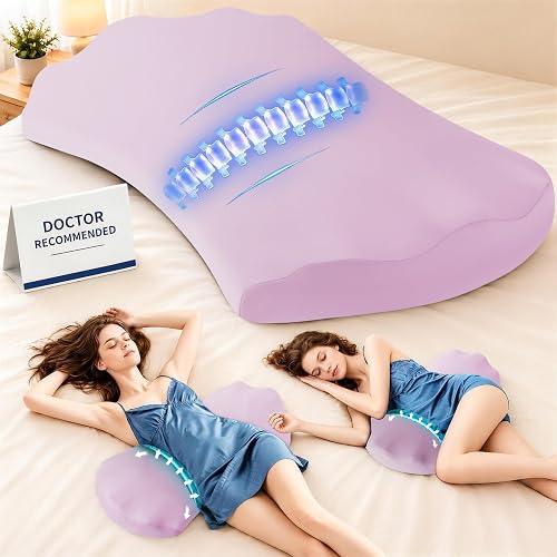 Fledano Lumbar Support Pillow for Bed – Floor Pillows &