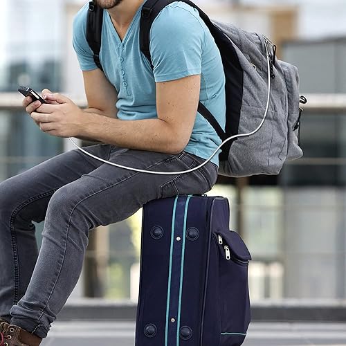 Miniatura 7 de Overtime Cable de carga USB-C para iPhone de 10 pies, certificado MFi de Apple, USB tipo C a Lightning de 10 pies USBC para iPhone