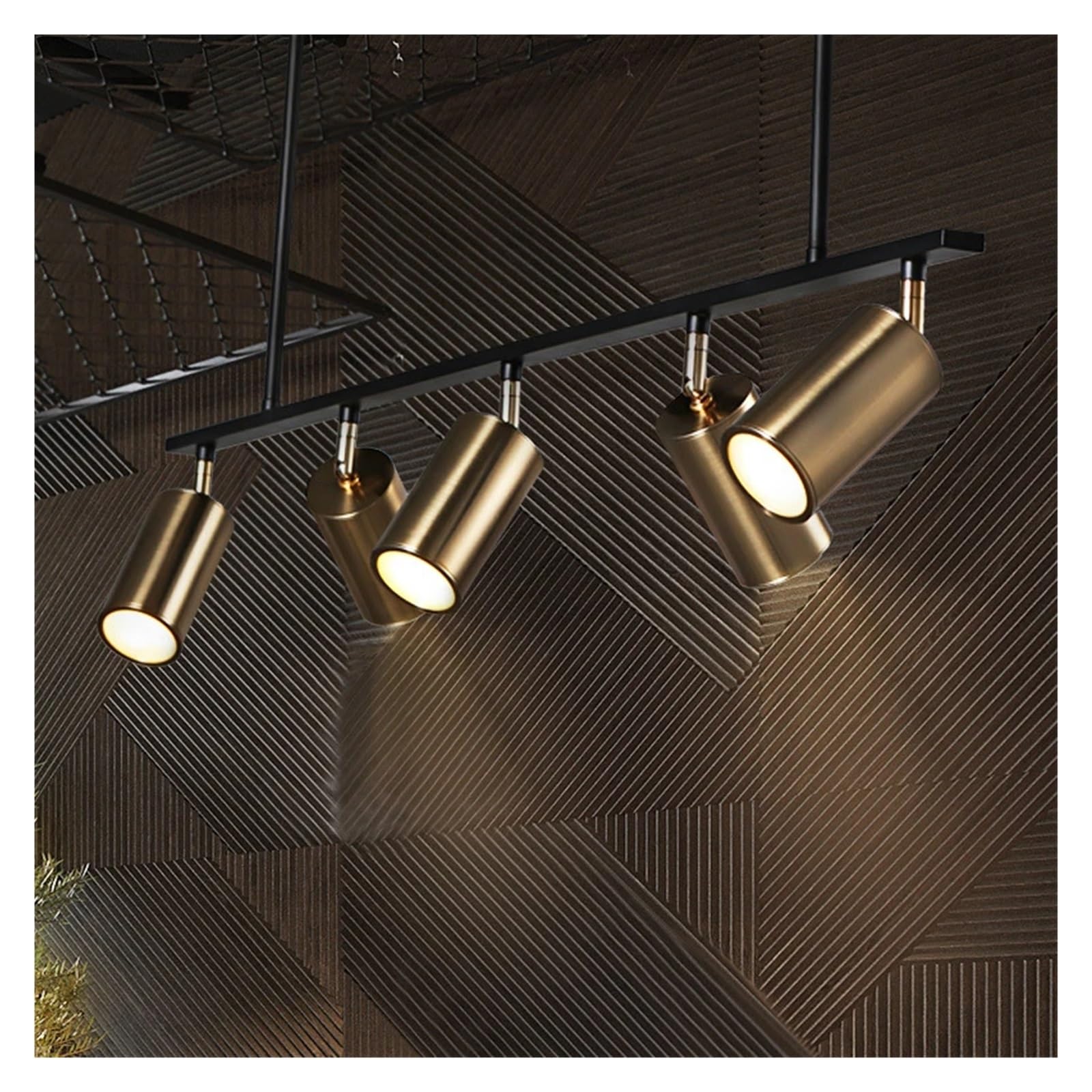 Lustre moderne à têtes multiples pour sécuriser et illuminer un escalier d'entrée sombre