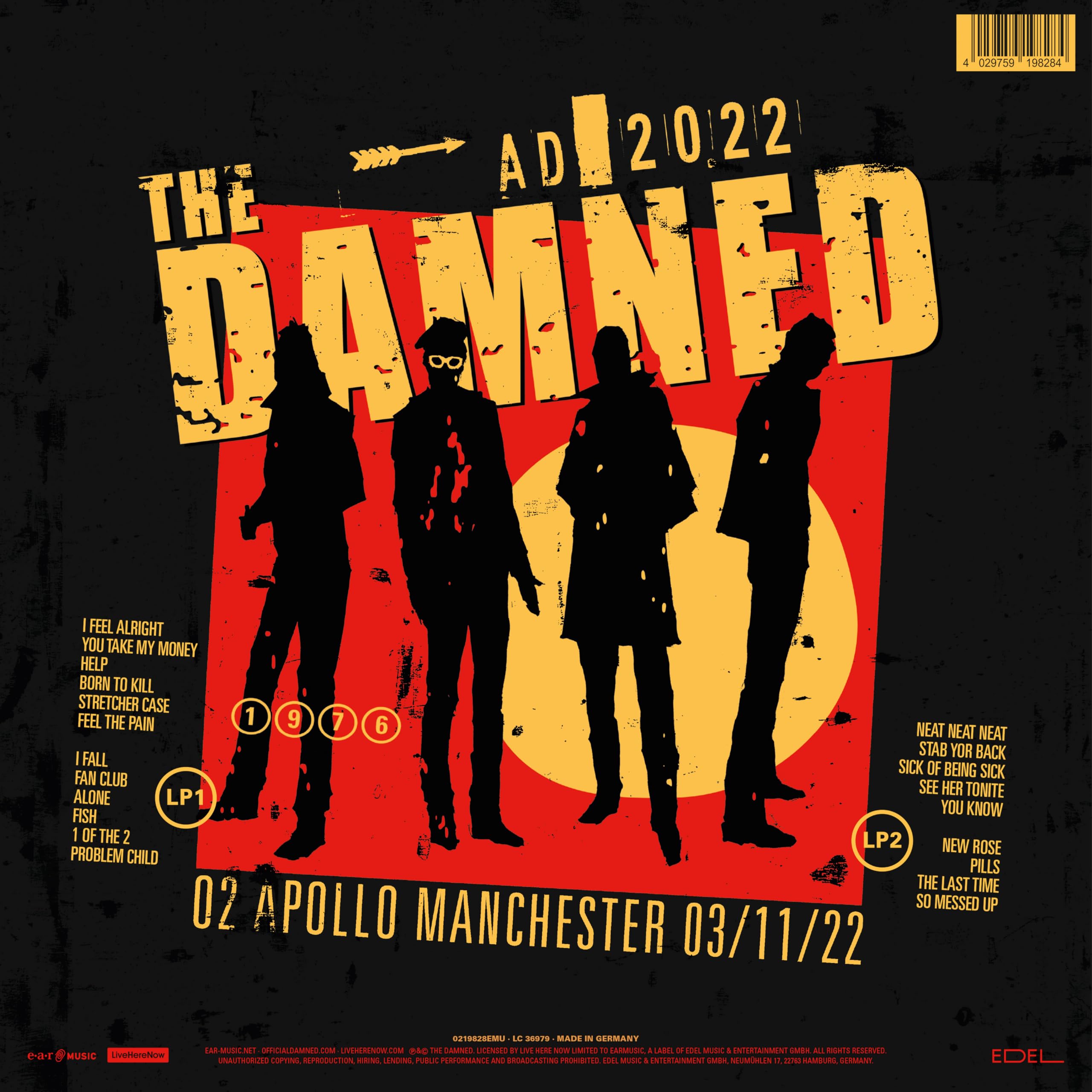 AD 2022 - Live In Manchester (Black