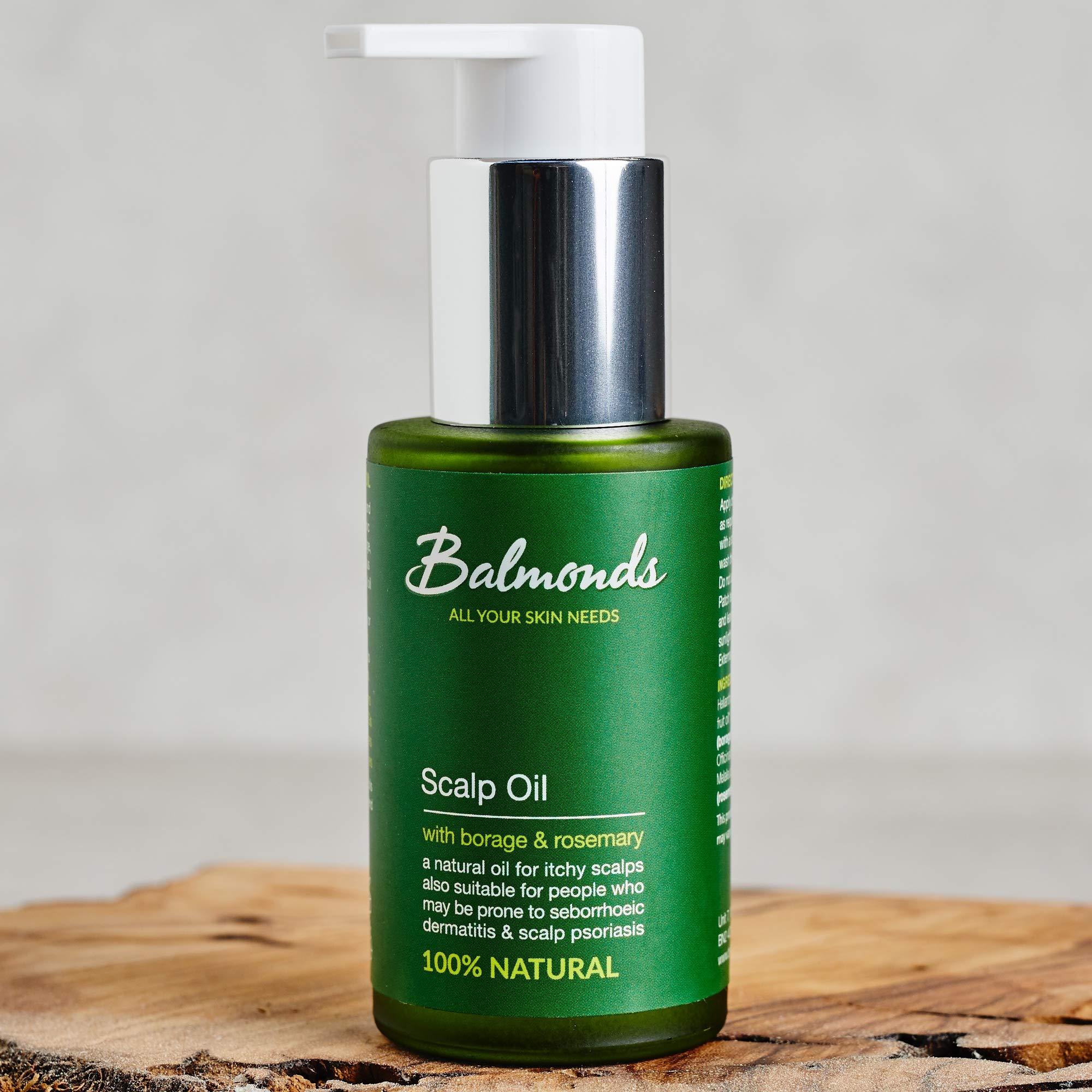 Balmonds Scalp & Beard Oil 50 millilitres Natural Treatment for Scalp