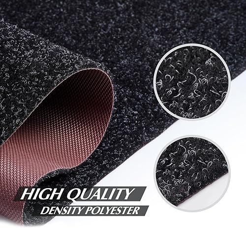 Miniatura 2 de Alfombra de pasillo para exteriores e interiores, 2 x 6 pies, tamaños personalizados, antideslizante, con respaldo de goma antideslizante, alfombras