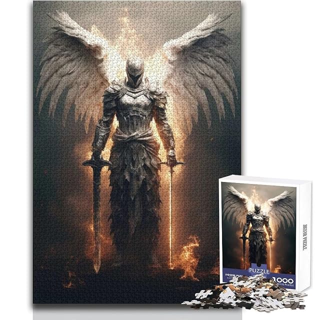 Foto 6 de 6 de Rompecabezas Holy Knight de 1000 Piezas Estimula la Mente Diversión Garantizada Piezas sin Rebabas y de Corte…