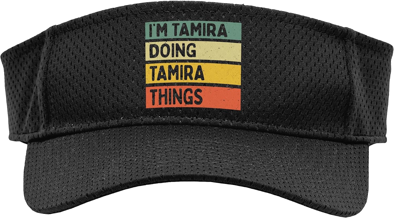 I'm Tamira Doing Tamira Things Funny Personalized Quote Sport Sun Visor