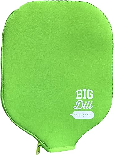 Miniatura 7 de Big Dill Pickleball Co. - Funda individual de neopreno para palas de pickleball - Funda para raquetas de pickleball de hasta 8.25 pulgadas de ancho