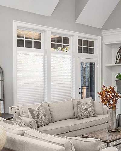 Miniatura 9 de CHICOLOGY Persianas de madera sintética, persianas de madera, persianas de ventana, tratamientos de ventana, persianas y persianas, persianas para