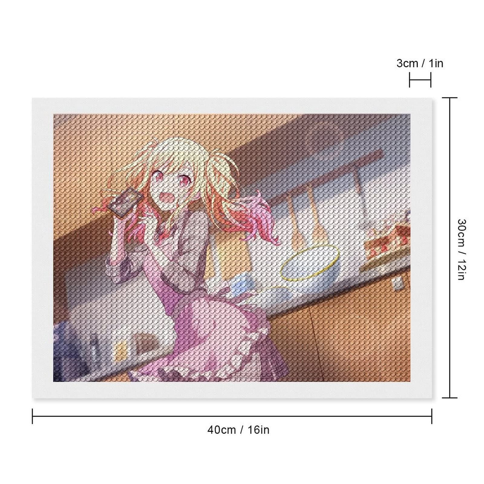 Amazon | 円形 ダイヤモンド画 プロセカ 天馬咲希 ダイヤモンド 全面