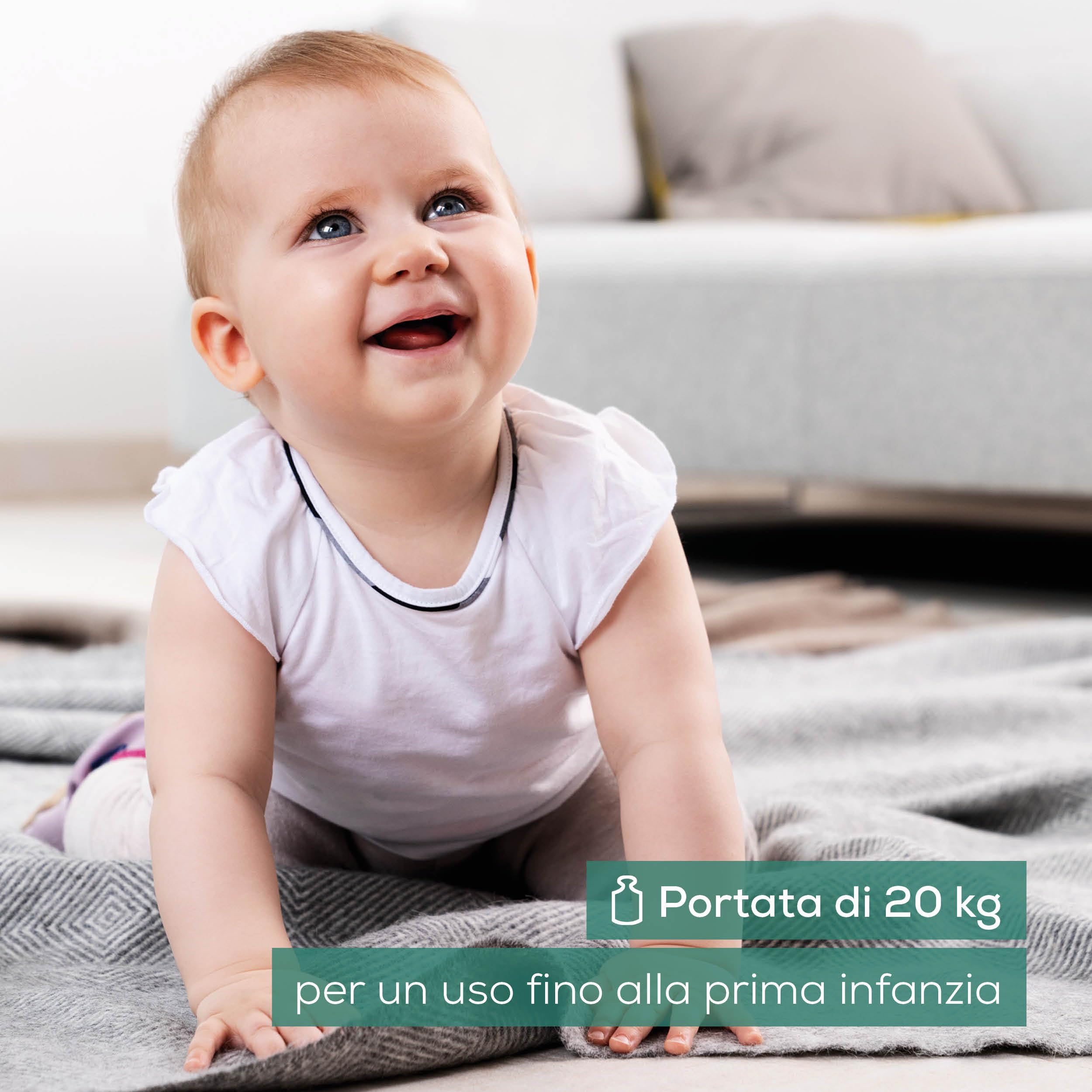 Beurer BY 90 Bilancia Pesaneonati Digitale con Connessione Bluetooth e App Beurer BabyCare, Portata 20 kg, Metro Integrato, Funzione Tara e Fermo-Pesata, Display LCD Ampio, 10 Memorie