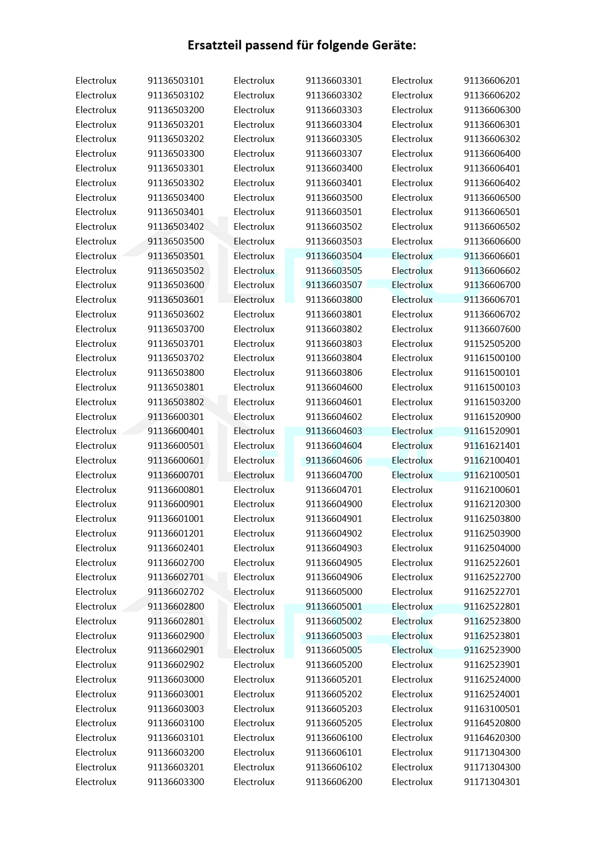 Buy DL Pro Button Switch On/Off For AEG Electrolux 5028747300/8 - View #2