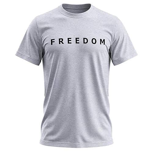 Freedom Shirt – Simple Freedom Text T Shirt for Men