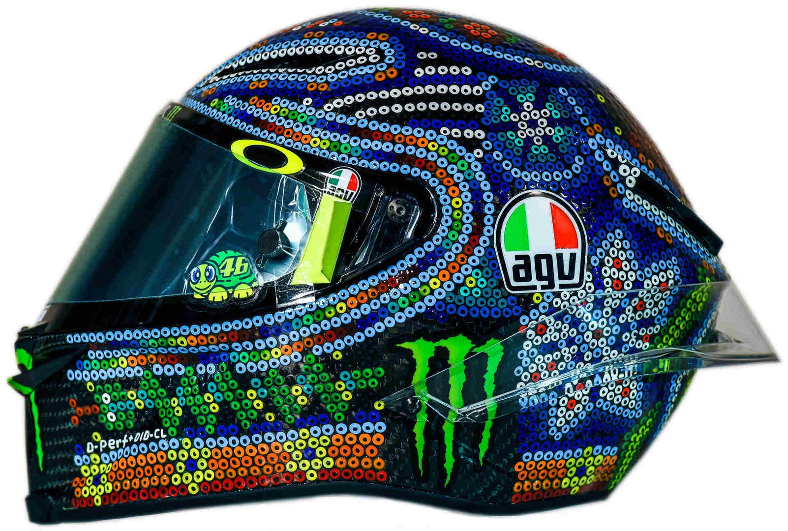 AGV Pista GP R Valentino Rossi Winter Test 2018 Limited Edition Carbon Helmet Automotive