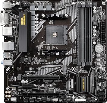 GIGABYTE B550 Chipset Micro-ATX Motherboard B550M DS3H MB5543