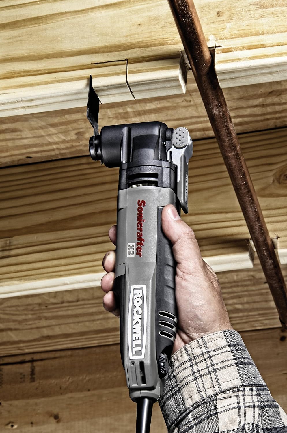 Rockwell RK5140K Sonicrafter Hyperlock with Universal Fit and Constant Speed Control Oscillating Tool Kit