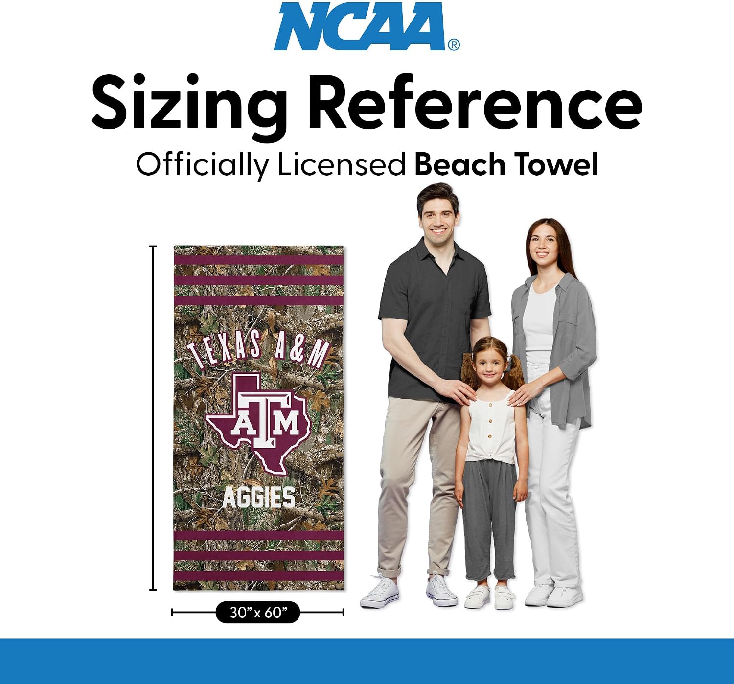 Northwest NCAA Unisex-Adult Beach Towel