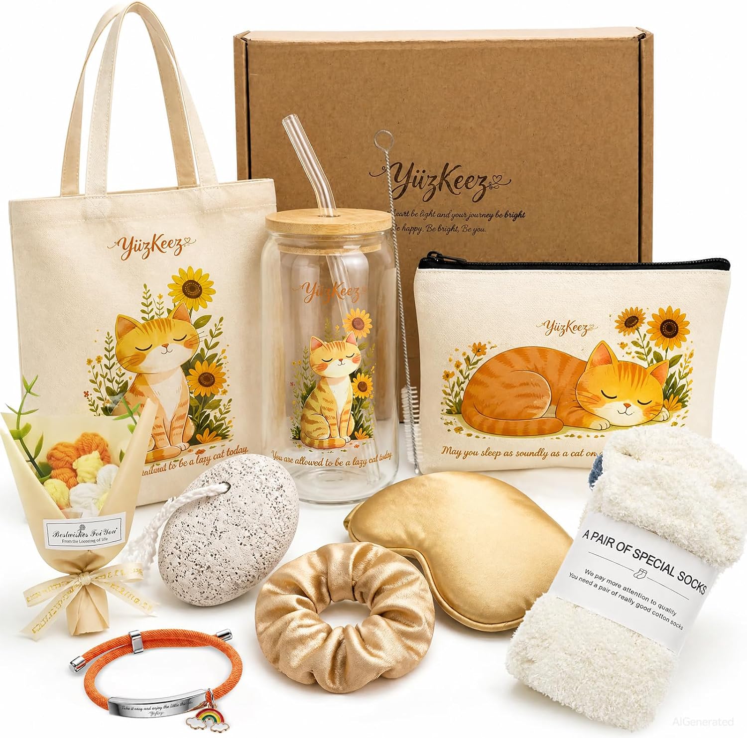 9-in-1 Self Care Gifts for Women Birthday Gift Basket Set for Mom, Wife, Friends
