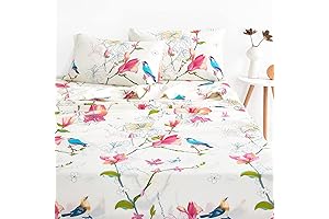 Wake In Cloud: Floral Bed Sheets for a Nature-Inspired Escape