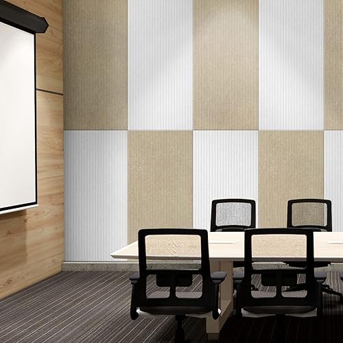 Miniatura 6 de UMIACOUSTICS Paneles acústicos artísticos que absorben el sonido, paquete de 3 paneles de pared acústicos de alta calidad, 48 x 24 x 0.4 pulgadas,