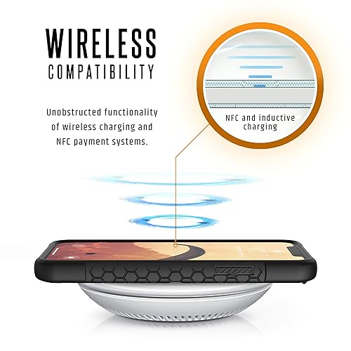 Miniatura 5 de URBAN ARMOR GEAR UAG - Funda protectora para iPhone XsX pantalla de 5.8 pulgadas Monarch negro resistente a prueba de golpes y caídas militares