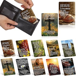60 Pcs Christmas Prayer Cards Bulk Bible Scripture Wallet Cards 2.5" x 3.5" Religious Christmas Scripture Card with Bible Verses Motivational Christian Xmas Gift Church Supplies for Men Women