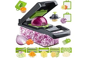Putsea Vegetable Chopper: 13-in-1 Multifunctional Vegetable Chopper