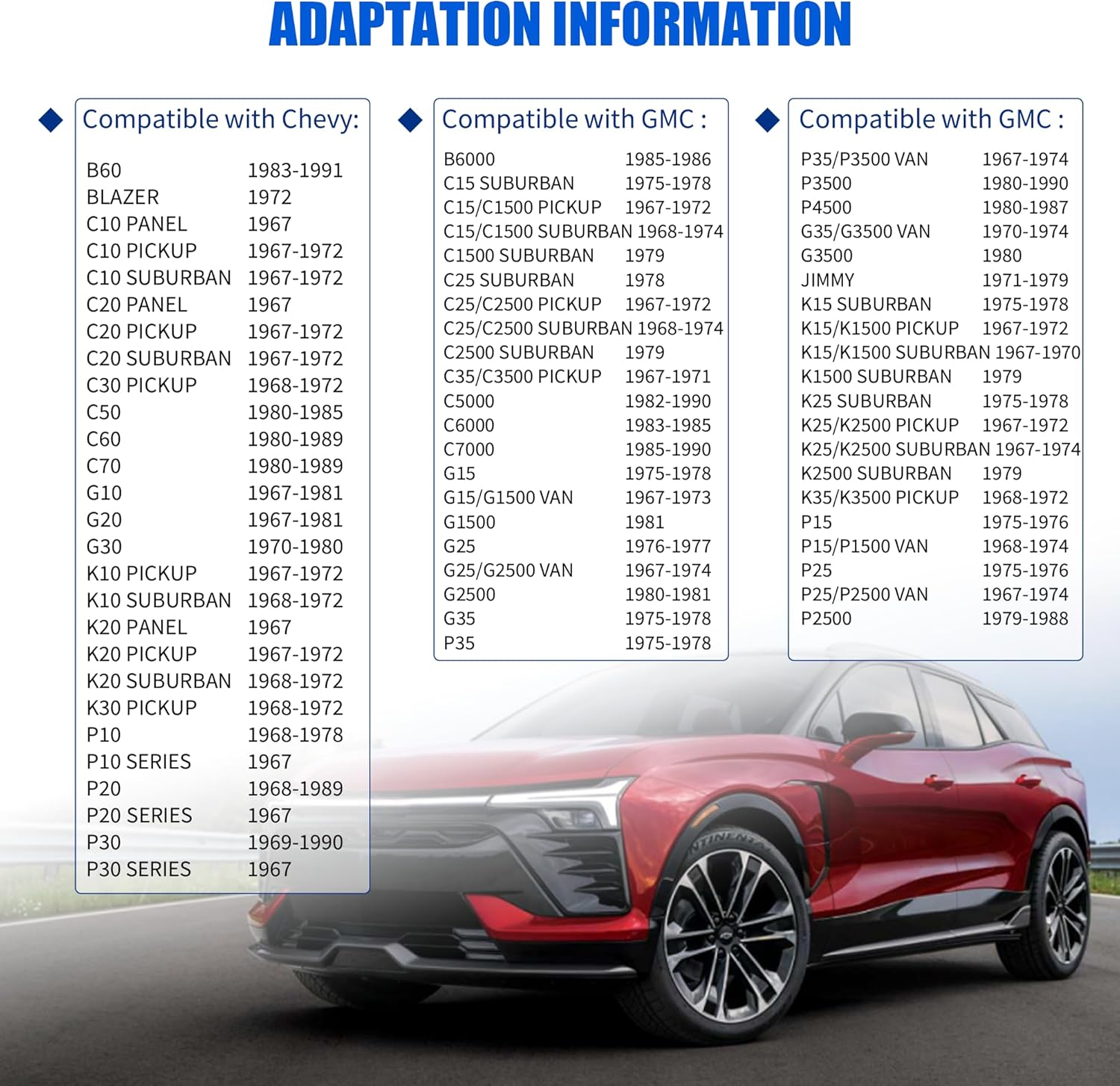 HiSport 1116683 Ignition Lock Cylinder Starter Switch in Dash with 2 Keys Compatible with Chevy GMC 1967-1979 Replace LS105,US84,1125,LS411