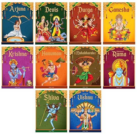 Tales from Indian Mythology (Collection of 10 Books)