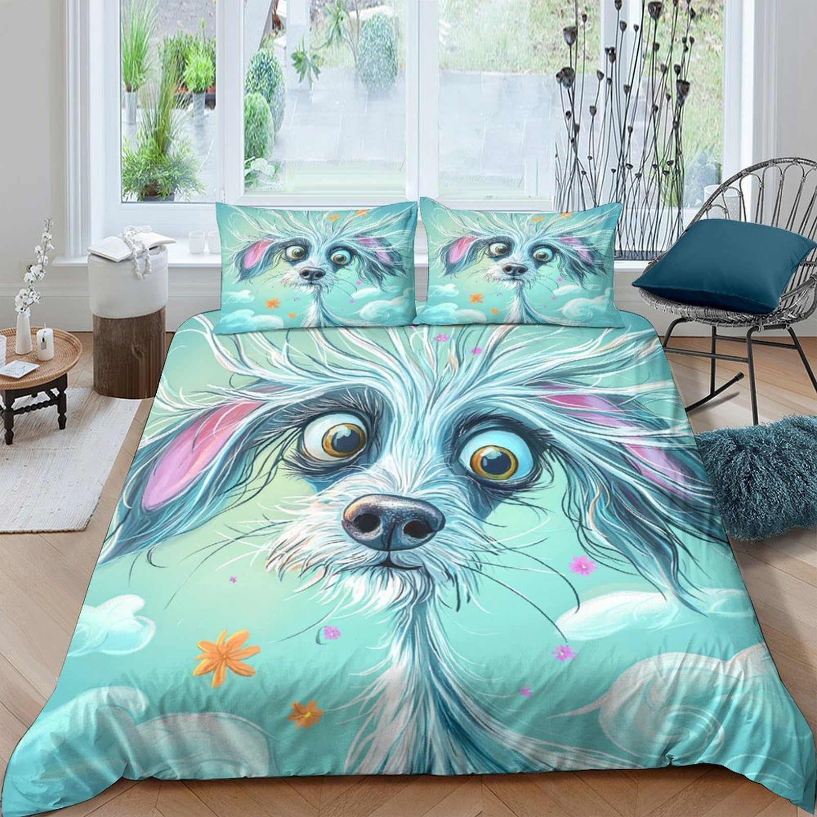 Parure de lit Bouddha 3D créez une chambre zen et relaxante en microfibre