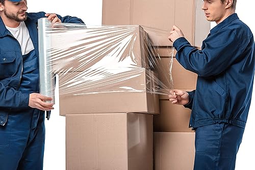 Miniatura 4 de Película transparente para embalaje (1 unidad) Rollo de plástico transparente para embalaje industrial 1.6 x 656.2 ft - Rollo elástico y elástico