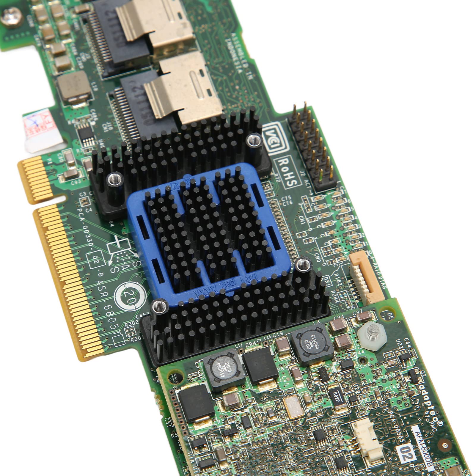 Scheda array PCIE 2.0 X8 Scheda controller raid SAS con gestione intelligente della'alimentazione e protezione della cache per server Web OLTP Applicazioni multimediali in
