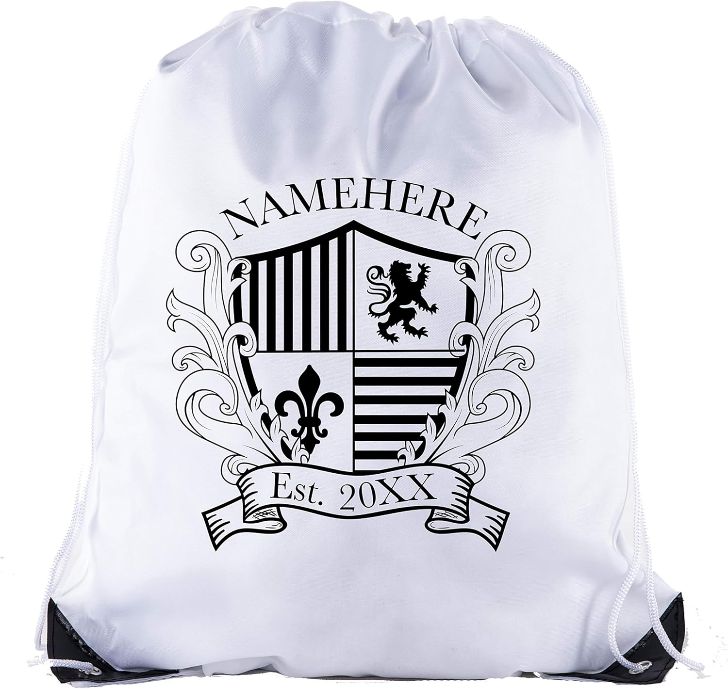 Family Crest Custom name and Date -Family Reunion Party Favor Bags