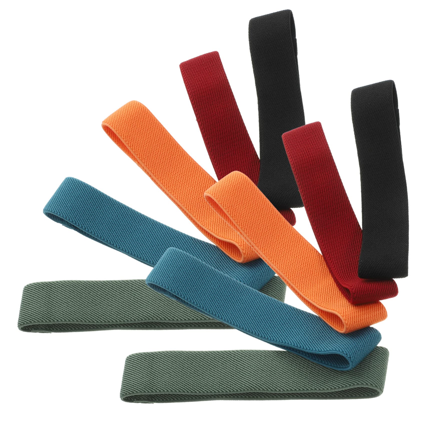 OKUMEYR Practical Belts 10pcs Stretchy Elastic Straps for Boys and Girls Lunch Boxes Easy to Clean and Store