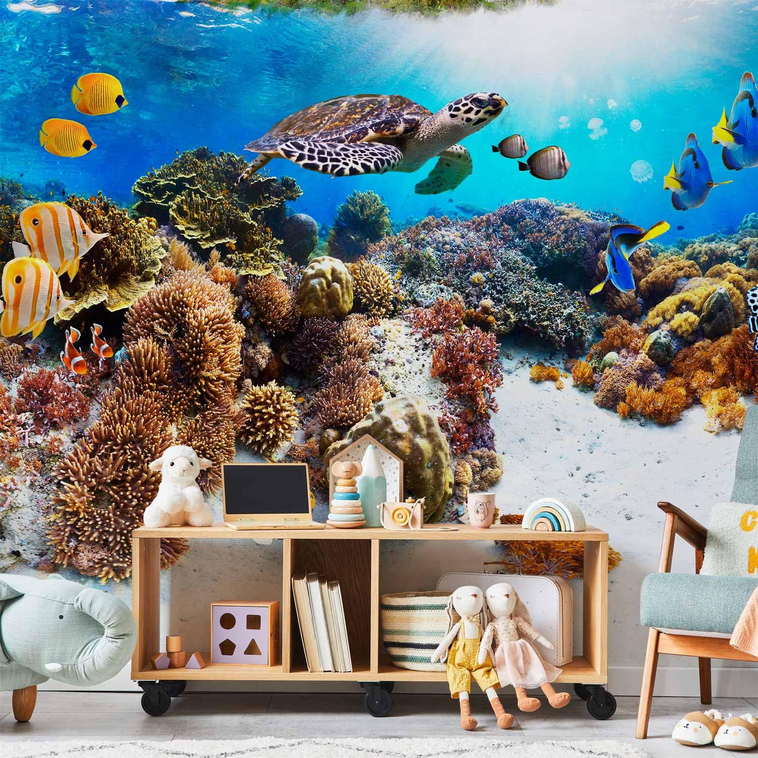 Fotomurales B&D XXL - 400x280 cm XXL Papel pintado tejido no tejido Decoración de Pared decorativos Murales moderna de Diseno Fotográfico naturaleza agua 10110903-48