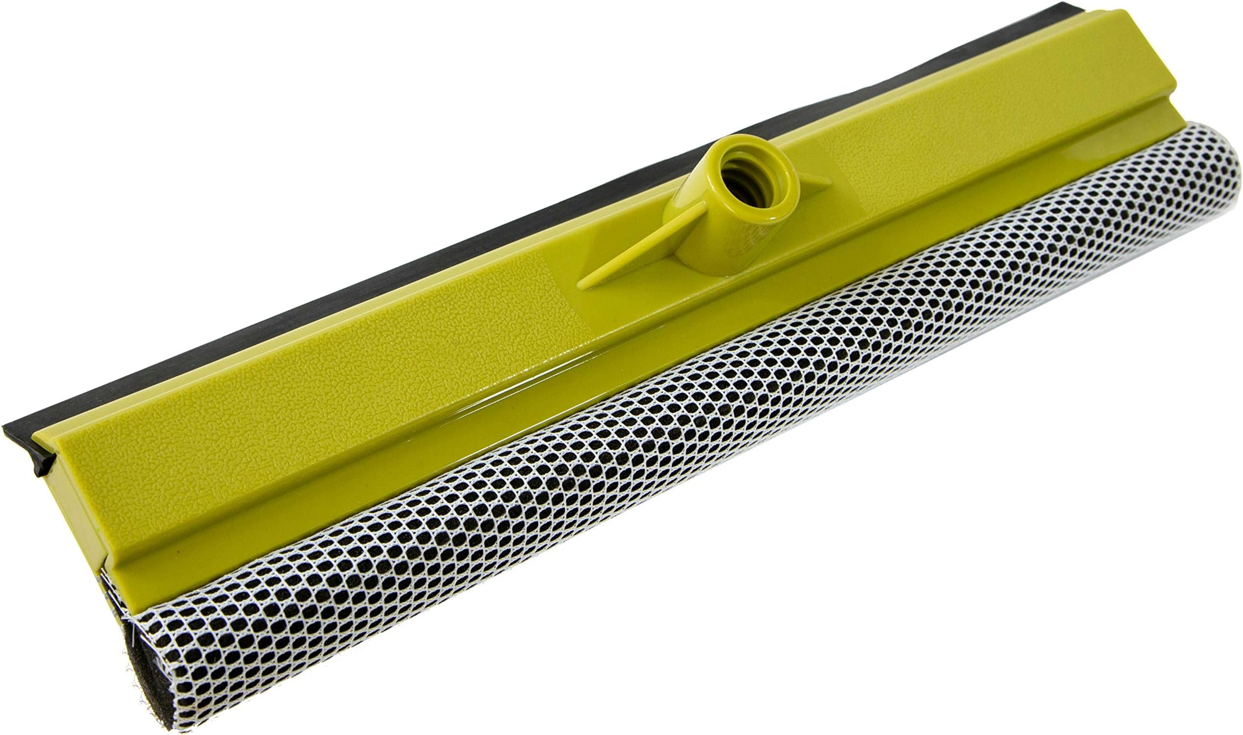 DOCAZOO DocaPole Car Squeegee & Washer | Classic Car Squeegee Head |Auto Squeegee for Use with Threaded Handle or Extension Pole | Car Window Squeegee (DocaPole Extension Pole Not Included)