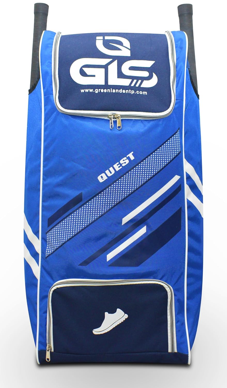 GLS Quest Pro with Wheel Cricket Kit Bag with Two Bat Pocket Compartment and Shoe Pocket (Blue, Kit Bag) - Review, Price and Buying Guide
