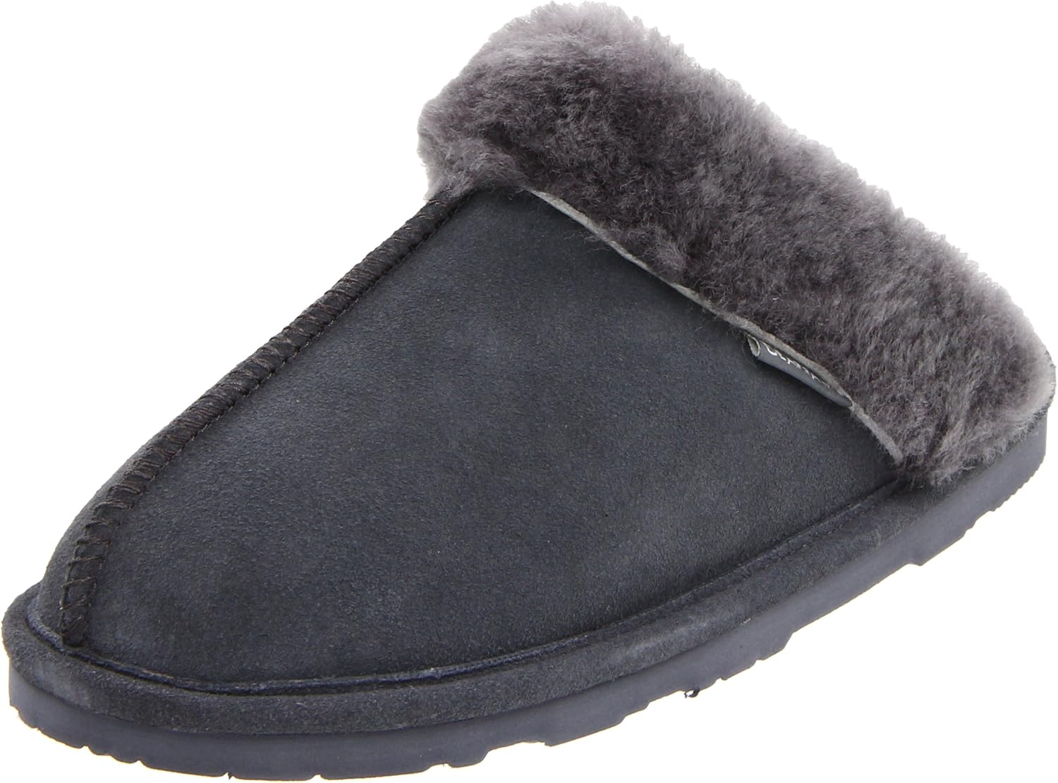 Bearpaw Loki women's slippers - plush suede, sheepskin lining
