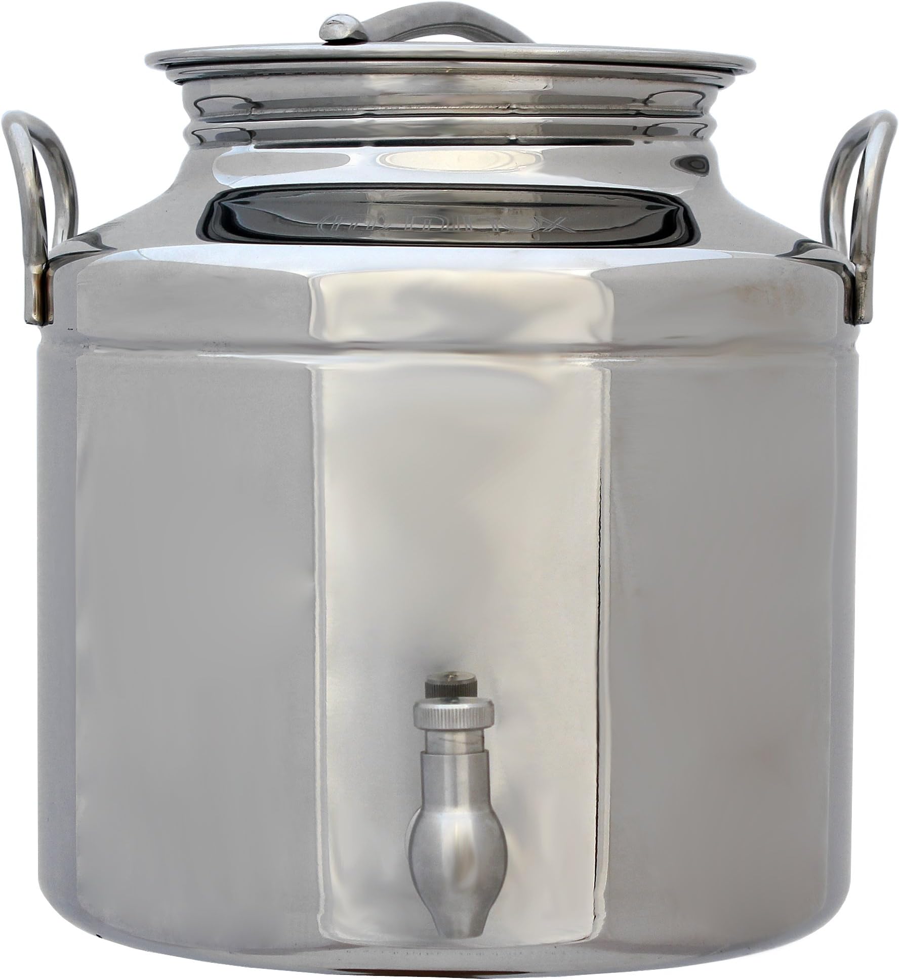 M5 Corporation Italian Made Stainless Steel Fusti Container, 5-Liter/169-Ounce