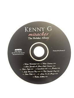 Miracles The Holiday Album by Kenny G [Music CD]