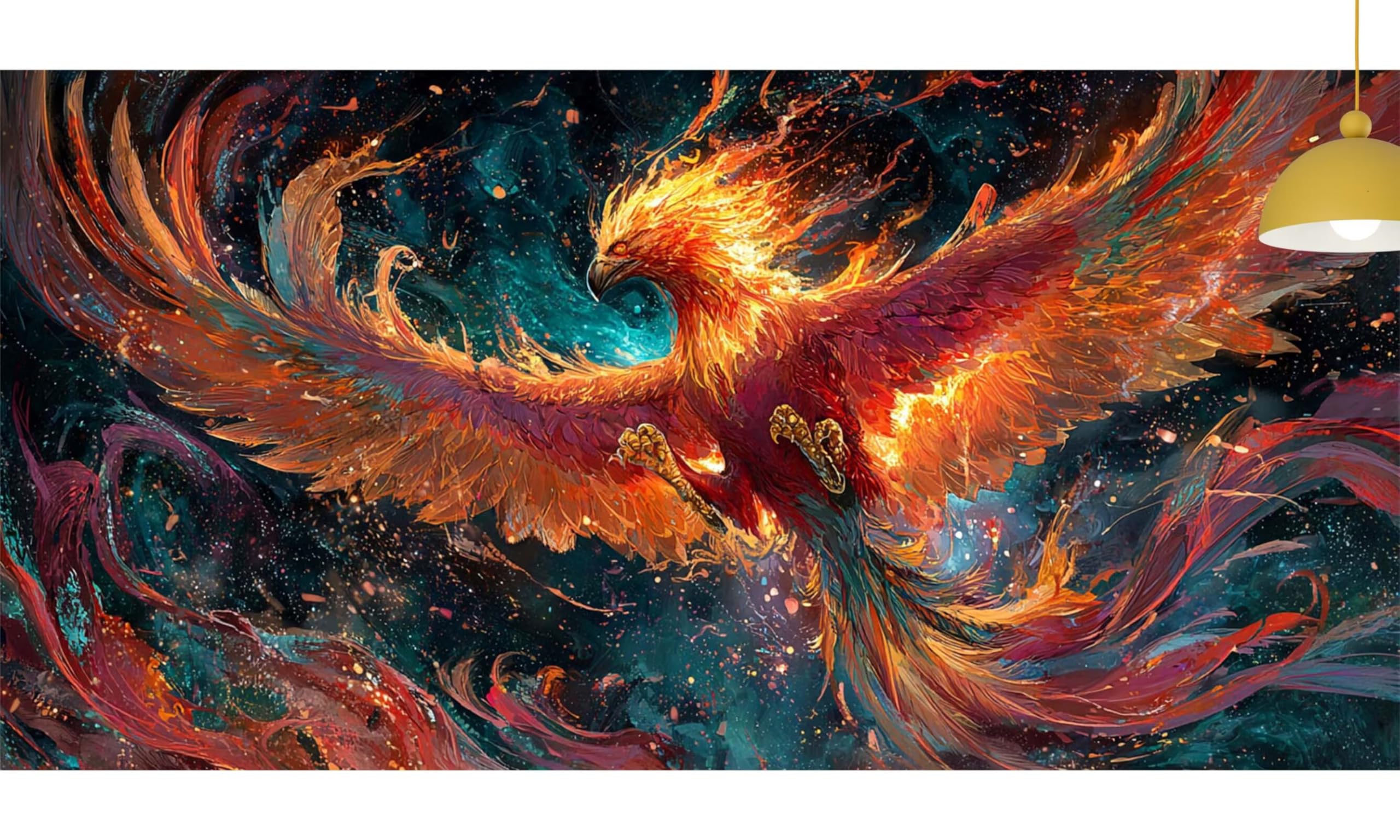 Phoenix Diamond Art Bird Diamond Painting Arts and Crafts dla dorosłych, zestawy do malowania diamentami 5D, dorosłych, Crysta, haft krzyżykowy, rękodzieło, obrazy, zestaw do haftowania dla