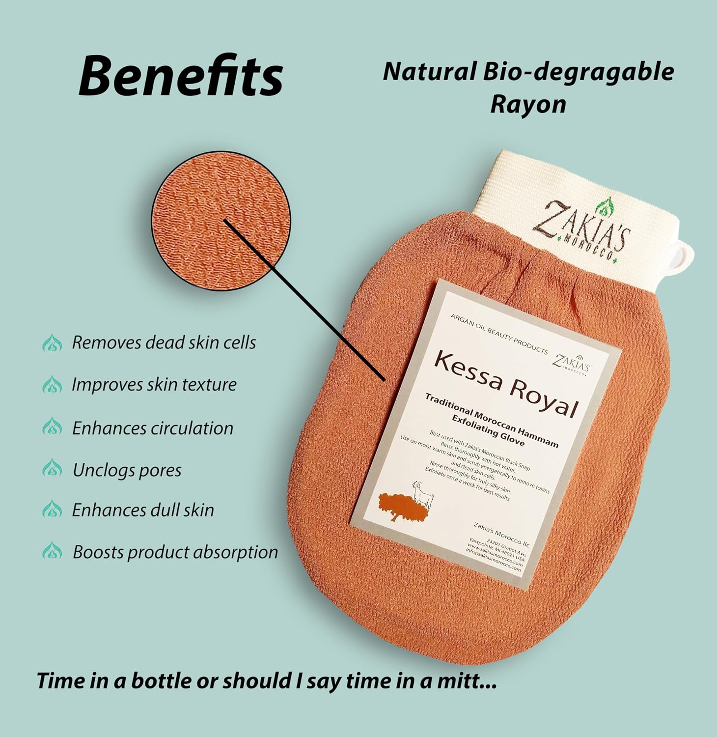 Zakia's Ultimate Moroccan Bath & Shower Set - 100% natural Refreshing Eucalyptus Moroccan "Beldi" Black Soap, Body Scrub, Pure & Natural, Purifying, Cleansing, exfoliating for Hammam Ritual