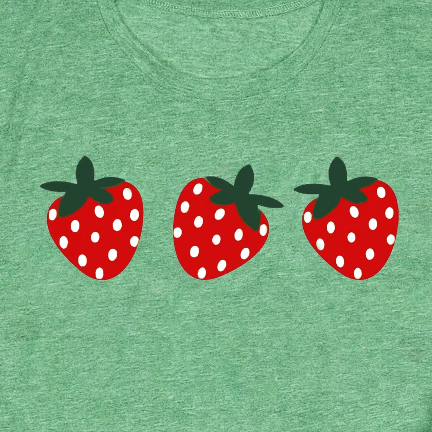 Women Strawberry Shirts Fruit Lover Berries T-Shirt Gardening Tee Farmer Gardener Gifts Tops - Image 6