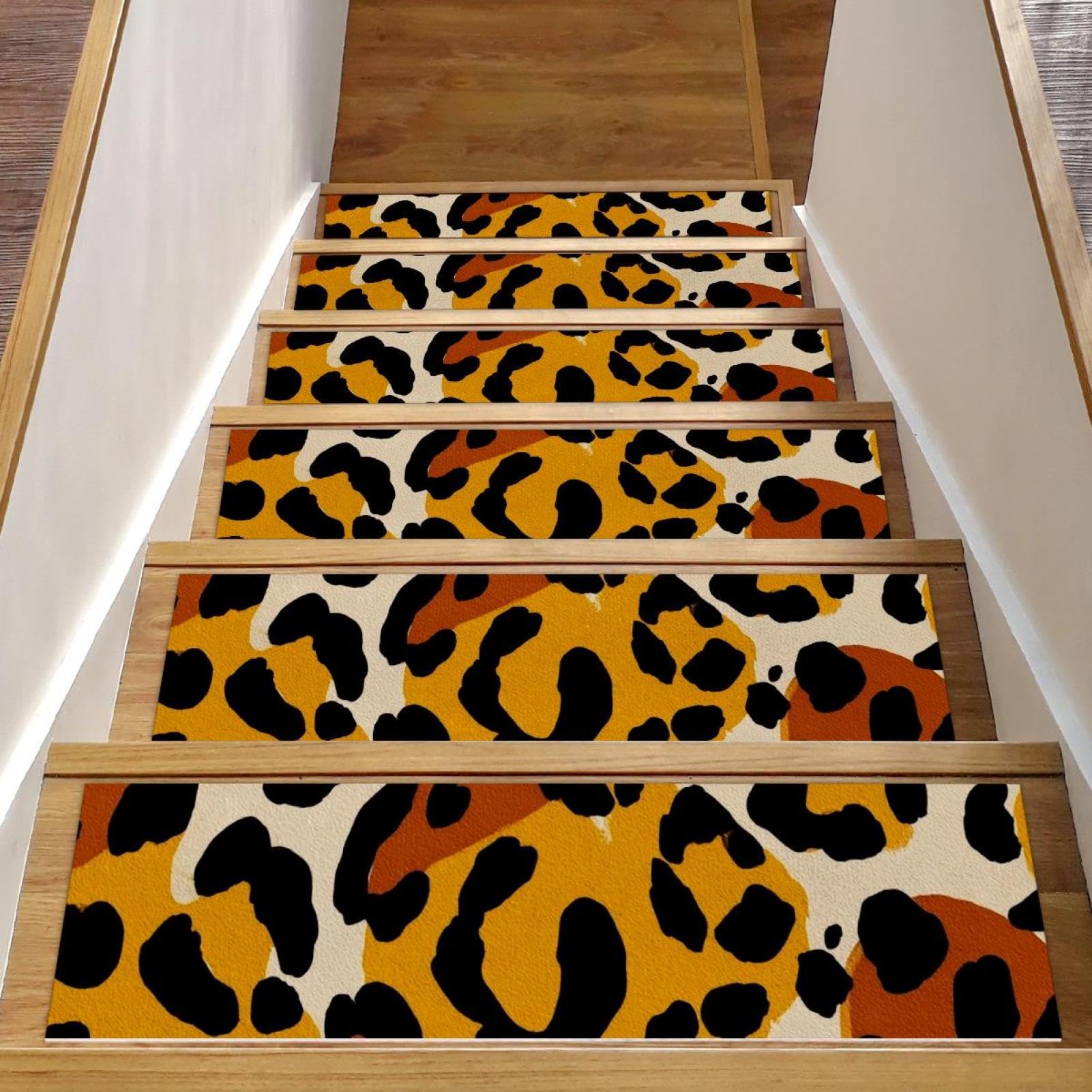 Marches d'escalier antidérapantes lot de 15 tapis protecteurs haute adhérence