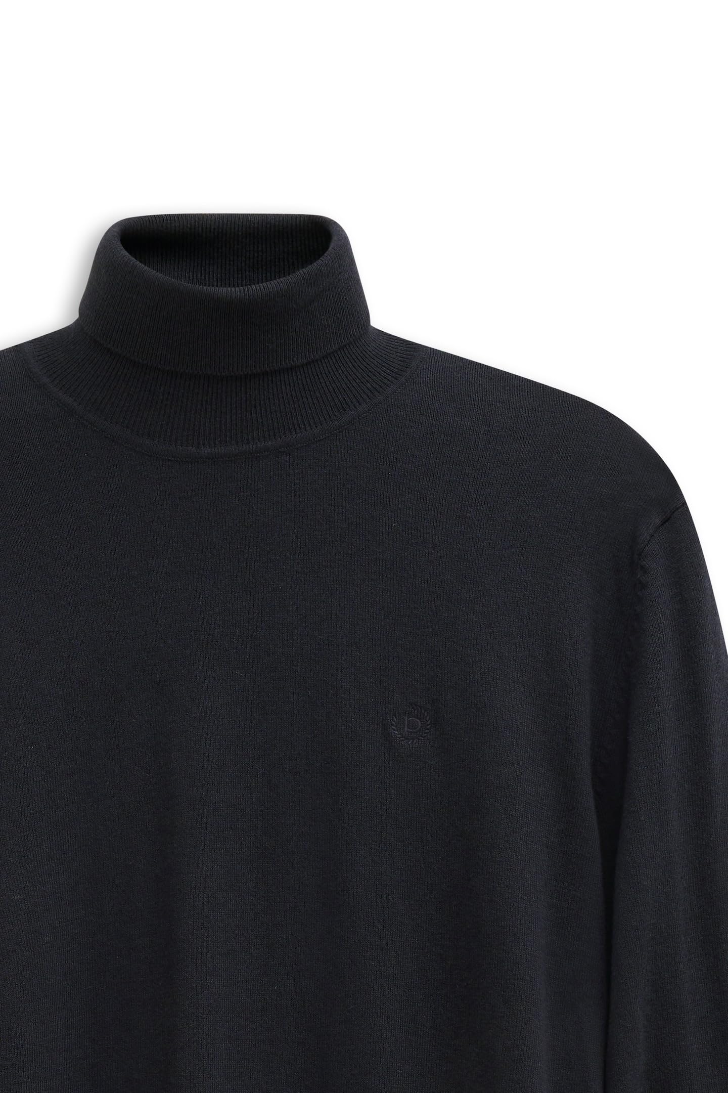 bugatti Herren Rollkragen Pullover 7700-85520D | Regular Fit Baumwolle-Kaschmir-Mix Strickpullover weich warm zeitlos