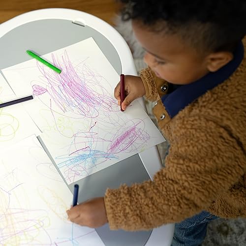 Miniatura 10 de Ingenuity Centro de hitos 6 en 1, gimnasio de juegos, tapete plegable, música y sonidos de la naturaleza, luces, puente de actividad, mesa, casa de