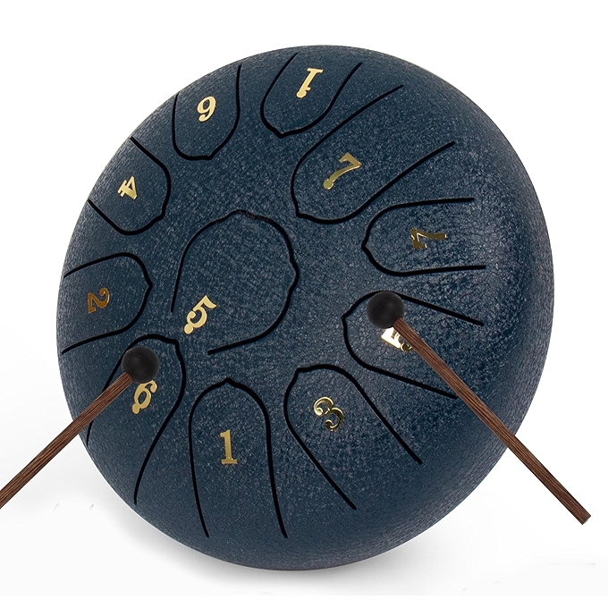 户外雨鼓，6英寸11音C大调钢舌鼓，适用于瑜伽、冥想、音乐教育、礼品